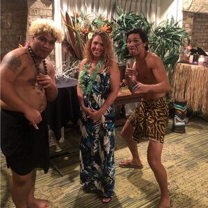 Tropical Long Dress Sz. 6